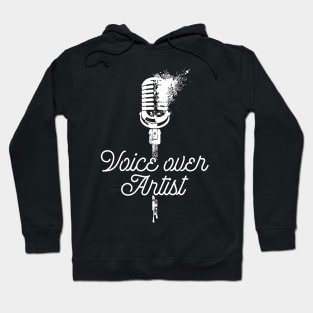 Voice Over Artist Shirt Microphone Actor Actress Filmmaker Hoodie